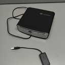 External Car Universal CD Player Machine, Vehicle External USB CD Player for Car Android Navigation-Plug and Play(Android Version 4.4 and Above)