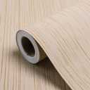 Biyoee White Grasscloth Peel and Stick Wallpaper A Set of 23.6" X 120" Self-Adhesive Texture Contact Paper Faux Grasscloth Removable Wallpaper for Cabinets Counter Top Shelf Liners