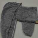 Pack Of 2 Microfiber Towels For Hair