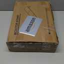 YAOHUOO Dual Monitor Stand Riser, 39Inch Large Monitor Stands for 2 Monitors, Computer Monitor Stand, Wooden Desktop Oraganizer Shelf for Office Desk Computer,Laptop,TV (White)