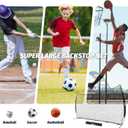 12x9ft / 16x10ft Barricade Backstop Net, Ball Sports Barrier, Practice Net for Baseball, Softball, Lacrosse, Soccer, Basketball and More