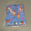 Men's Hawaiian Shirt Funky Blue Beach Printed Tropical Beach Shirt Casual Button Down Short Sleeve Floral Shirts Tops (XXXL)