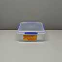 Sistema KLIP IT Food Storage Container, 5 L, Airtight & Stackable, BPA-Free, Clear with Blue Clips