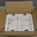 MALACASA Ramekins 4 oz Oven Safe, Porcelain Creme Brulee Ramekins Pudding Custard Cups Small Ceramic Souffle Dishes Ramakan Ramiken Ramicans Baking Bowls Set of 6, White, Series RAMEKIN-DISH