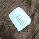 Douceur Brown Throw Blanket for Couch, Soft Chunky Cable Knit Throw Blanket, Classic Fisherman's Rib Stitch Pattern Throw for Living Room Gift, 56"x132"