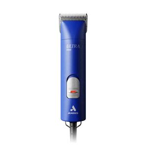 Andis Professional UltraEdge Super 2-Speed Detachable Blade Dog/Pet Clipper, Rotary Motor with Shatter-Proof Housing, Runs Calm & Silent, 14-Inch Cord, for All Dog Coats & Breeds, 120 Volts, Blue