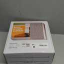 AJAZZ 100% Blackout Accordion Room Divider Curtains - with Flexible Ceiling Track Total Privacy Sound Proof Curtains Suitable for Bedroom Patio Sliding Door(Grey, W100 x L96, 1 Pack)