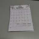 2026 Wall Calendar, Monthly Planner from September 2025 to December 2026, A4 Size with Holidays & Notes Section, Flower Design