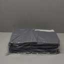 6 Pack Clothes Storage Bags - 90L Blanket Organizers and Storage for Closet Large Storage Bins with Lids and Zipper Storage Containers for King Comforter, Pillow and Sweater (Grey, 6 Pack)