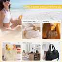 2 x Empty Travel Size Toiletries Bottles Compatible with Sol de Janeiro 62 Perfume, 1 OZ TSA Approved Leak-Proof Containers Refillable for 3 OZ & 8.1 OZ, Travel Essentials, Only A Bottle No Perfume