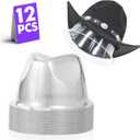 12 Pcs Hat Shaper For Caps Plastic Hat Display Stand For Multiple Hats With Shaping Inserts And Tabletop Cap Holder - Perfect For Beanies, Fedora Hats Bucket Hats Forms, Blocks, Heads Reshaper Moldes