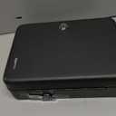 Amazon Basics Locking Steel Security Cabinet Key Lock Box with 48 Key Hooks, Key Storage, 2.8"D x 7"W x 9.8"H, Black