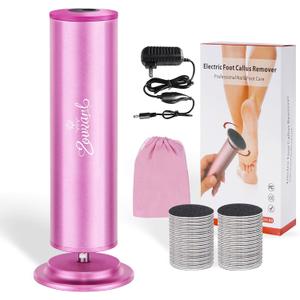 Electric Foot File Remover  Foot Callus Remover Professional Foot File & Sander, Adjustable Speed Pedicure Tool for Smooth Feet, Plug-in Calloused for Home & Salon Use