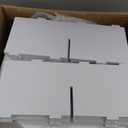 Rotating Shoe Rack 7 Tier Spinning Shoes Organizer Tower for 28-32 Pairs Lazy Susan 360 Revolving Shoe Storage Cabinet Rotate Shoe Handbag Rack Round Carousel for Closet, Bedroom (White)