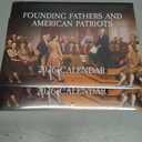 2 x Founding Fathers Calendar 2026 Patriotic American History Monthly Wall Calender 12 Month | American Made In The USA