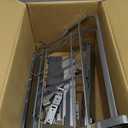 Rev-A-Shelf 18 in Two-Tier Organizer for a Blind Right, Standard, Chrome