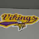 Rico Industries NFL Football Distressed Shape Cut Pennant - Home and Living Room Décor - Soft Felt EZ to Hang