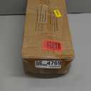 IBUYKE Industrial Pipe Clothes Rack Set of 2, 50 Inch Wall Mounted Clothing Rack, Space-Saving Hanging Closet Rod, Heavy Duty Multi-Purpose Garment Rack for Laundry Room(4 Bases), White TYJ002W-2