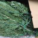 43-Inch Slim Artificial Christmas Tree, Small Pencil Holiday Tree with Stand, 43" x 8", Green