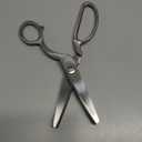 All Stainless Steel Pinking Shears Scissors for Fabric Heavy Duty Serrated Pinking Shears Decorative Edge Zig Zag Cut Scissors 8 Inch