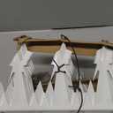 Heavy Duty Metal Fence Spikes-Anti Climb Security Spikes for Fence and Wall-Intruder and Animal Deterrent (White, 74 inches)