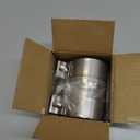 Polished Stainless Steel 2.5" ID to 2.5" ID Exhaust Adapter With Clamps,ID 2-1/2 Inch Exhaust Reducer Connector Pipe/W Clamps, 4'' Length Exhaust Coupler,Universal Fitment