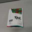 Zest Energy Green Tea  Pomegranate Mojito High Caffeine Tea Bags for Focus & Morning Energy  Natural Caffeinated Tea with 135mg Caffeine  Coffee Substitute  20Ct Pack, Non-GMO & Keto Friendly