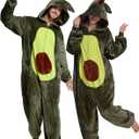 Unisex Adult Onesie Pajamas Animal Cosplay Halloween Costume One Piece Plush Sleepwear Homewear (XL)