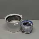 VIWINVELA 3 IN 1 Indoor Dryer Vent Kit Filter Bucket for Electric Dryer with 4-Inch by 5-Feet Proflex Duct (Silver)