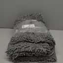 OLANLY Large Bathroom Rugs 59x35, Extra Soft Absorbent Chenille Bath Rugs, Rubber Backing Quick Dry, Machine Washable Bath Mats for Bathroom Floor, Tub and Shower, Home Decor Accessories, Grey