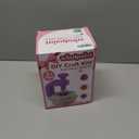 windpaint Fabric Flower Bouquets Toys, Christmas Gifts DIY Craft Kits Toys for Kids, Arts & Crafts for Girls 3 4 5 6 7 8 9 10 Years Old Toddler, Educational Learning Preschool Birthday Gifts(Purple)