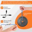 Pangda 6 Heat Shrink Tubing 3: 1 Ratio Marine Grade Adhesive Lined Waterproof Heat Shrink Tubing Black Polyolefin Sleeving Wrap Wire Insulation Tube (1/4 +3/16+3/8+1/2+1+1.5+2inch)