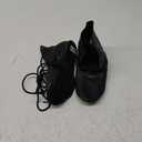 Cheapdancing Womens Leather Practice Dancing Shoes Jazz Boots Soft-Soled High Boots, Black (7.5)