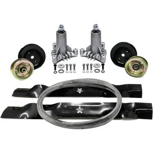 EPR Full Deck Rebuild Kit for Craftsman 42 Inch LT1000 LT2000 130794 134149 144959 95 1/2 Inch Belt 3 Bolt Spindle