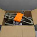 Amazon Basics Slim, Velvet, Non-Slip Suit Clothes Hangers, Gray/Silver - Pack of 50