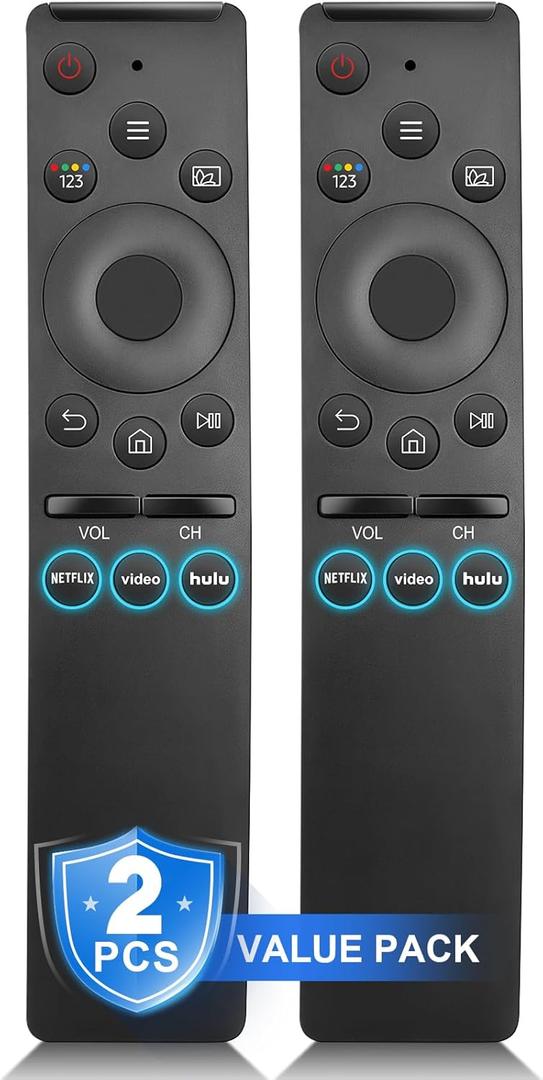【Pack of 2】 Universal for All Samsung Smart TV Remote Control, Replacement Compatible for All Samsung Smart TV