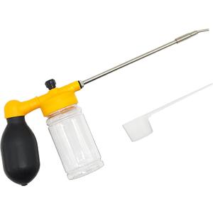 150ml Multi-Purpose Powder Duster Diatomaceous Earth Duster Powder Sprayer Bulb Duster with Length Adjustable from 11" to 23"