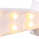 Uonlytech 3D Arrow Sign Light, Right Arrow Night Lighted Arrow Marquee Corridor Light Wall Decor for Bedroom Christmas Birthday Party