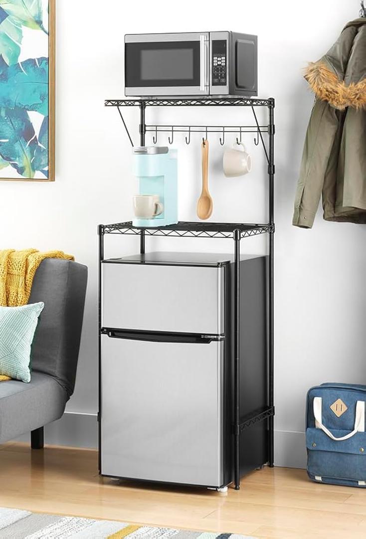 Whitmor Supreme Over The Fridge Shelf (15.35"L x 21.25"W x 56.6"H)