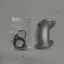HIAORS 26mm Intake Manifold Compatible with 110cc Lifan 125cc Engine VM22 Carburetor XR50 CRF70 TaoTao 140cc KLX SSR Apollo Zongshen YX 150cc Motorcycle Pit Dirt Bike Parts 56-2 Inlet Gasket Silver