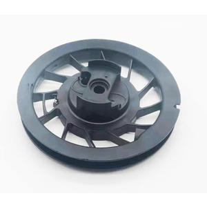 Replacement Part NO. 498144 Recoil Pulley and Spring fits for 5 HP Horizontal and 6 HP Intek Engines with moere Engines Recoil Starter