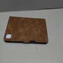Handmade Case for iPad Pro 11 Inch (M5/M4) 2025/2024 with Pencil Holder Pocket,Magnetic Closure,Auto Sleep/Wake,Vegan Leather Folio Protective Cover,Multi Angles Stand,Dark Brown