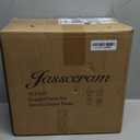 Set of 5 Shine White 8.3 inches (21.2 x 2 cm) Round Plates | Large Setomonohonpo