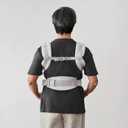 Ergobaby Omni Classic Baby Carrier for Newborn to Toddlers 0-48 Months (7-45 lbs) - 4-Position Breathable Mesh Baby Carrier with Ergonomic Support - Pearl Grey