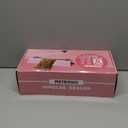 METRONIC Impulse Sealer 8 inch, Manual Heat Sealer Machine for Plastic Bags, Shrink Wrap Bag Sealers Heavy Duty Sealing Machine with Repair Kit (Pink)