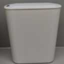 Cesun Motion Sensor Trash Can, 5 Gallon Automatic Bathroom Garbage Can with Lid, Touchless Smart Plastic Slim Wastebasket for Bathroom, Office, rv, Bedroom, Living Room, White