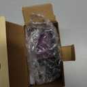 TECKNET Wireless Mouse, 2.4G Ergonomic Optical Mouse, Computer Mouse for Laptop, PC, Computer, Chromebook, Notebook, 6 Buttons, 24 Months Battery Life, 2600 DPI, 5 Adjustment Levels - Purple