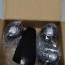 Tub Shower Trim Kit, Matte Black 3 Piece Shower Knob and Bath Tub Spout, for Price/Pfister Verve 3 Handles and Tub Shower Faucet, for 1/2'' Pipe MALE Thread Connection, 3/4'' IPS Pipe Inside Thread