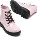 Daclay Kids Girls' Boots Children's Boots Outdoor Boots Girls' Plush Short Boots Boys' boots