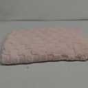 Bedsure GentleSoft Pink Throw Blanket for Couch - Checkered Fleece Blankets Gifts for Women Men Girls, Cute Soft Cozy Throw for Bedroom Home Decor Gifts, 50x60 Inches